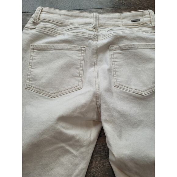 Prana Women's Buxton Jeans size 4 Button Fly Oatmeal NWOT #13 - Picture 5 of 7